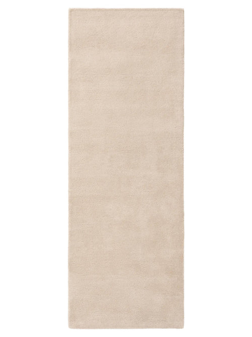 benuta wollen loper Bent - crème - 70x200 cm