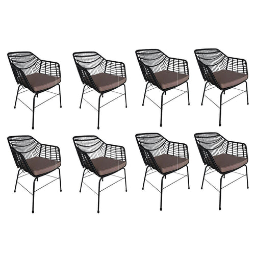 HOME DELUXE tuinstoel incl. zitkussen TARA - 63 x 60 x 82 cm weerbestendig