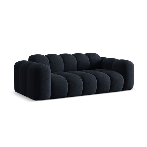 Cosmopolitan Design - Bank Treno 3-zits, chenille marineblauw - 94x210x70cm
