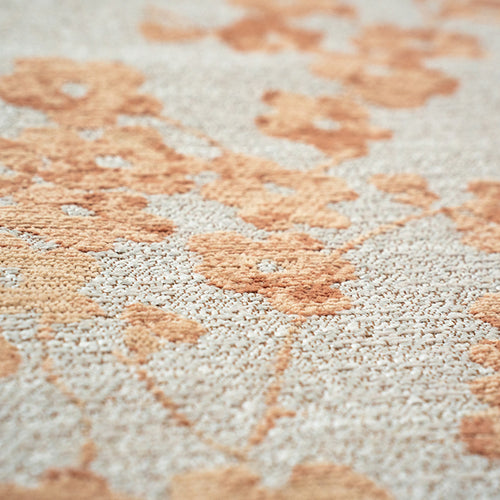 Louis De Poortere binnen & buiten machinewasbaar vloerkleed Sakura van 70% gerecycled PET - beige - 80x150cm