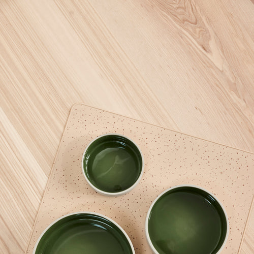 OYOY Kom 13 x 13 x 4,5 cm – Groen keramiek