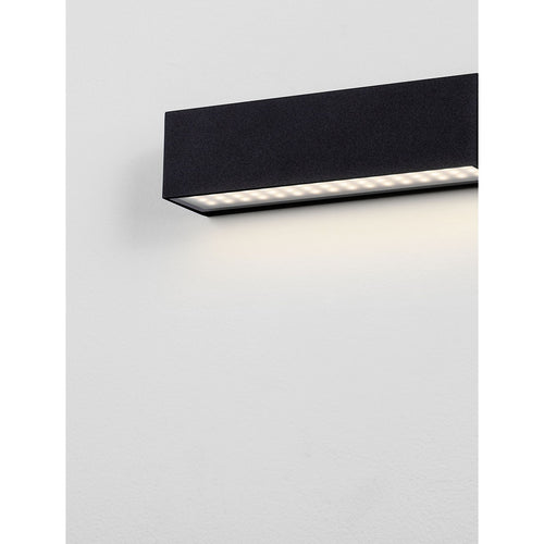 Nova Luce ALLURE Buitenwandlamp met neerwaartse verlaging, zandkleurige LED-lamp, 8W, 502lm, IP65, 3000K