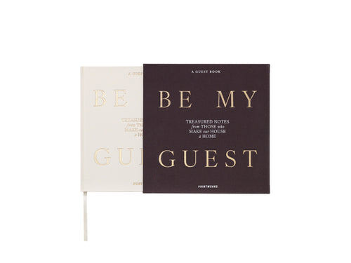Printworks Gastenboek - Antraciet/Wit