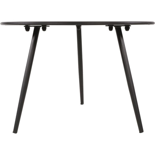 Lesli Living sidetable Rafael - zwart - Ø45x35cm