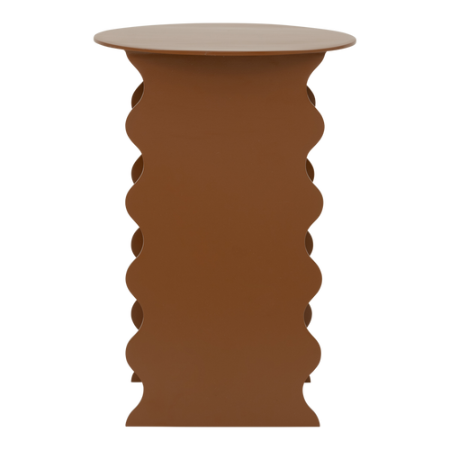 Urban Nature Culture bijzettafel Wavy - Ø 30 * 43.5 CM - vtwonen shop