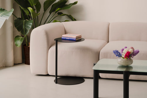 noo.ma ANDE Bijzettafel - Vulcano Black