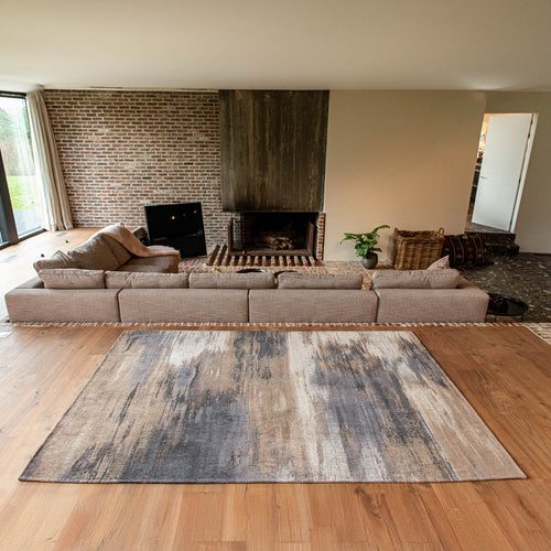 Louis De Poortere vloerkleed Giverny Beige - multicolor - 200x280cm