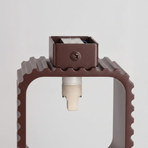 Sollux Lighting Wandlamp RIFF bruin G9 - 10x12x10cm