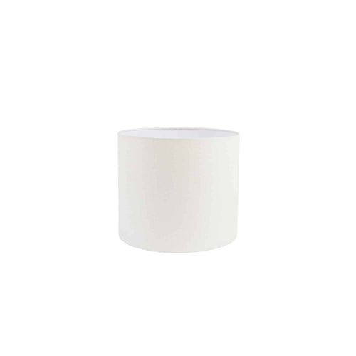 Light & Living lampenkap Linen - wit - Ø35cm