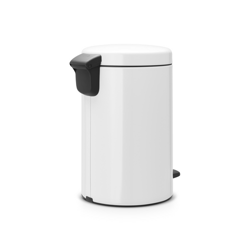 Brabantia NewIcon Pedaalemmer, 12 liter, kunststof binnenemmer - White