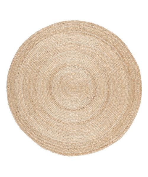 AFK Living vloerkleed Natura - handgemaakt - Jute - 90 x 90 cm