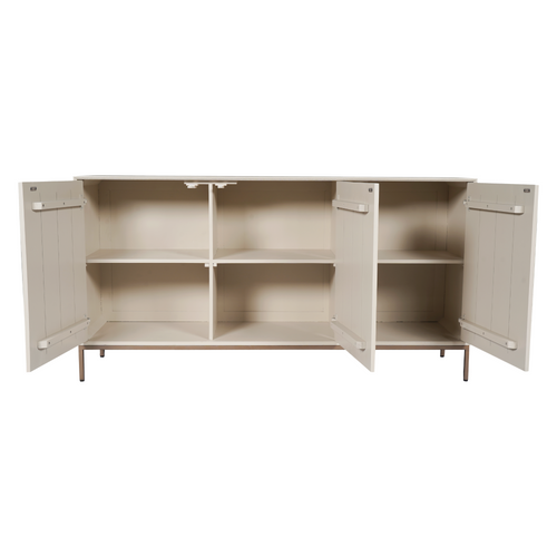 Starfurn  dressoir Madison - beige - 45x165x85cm - vtwonen shop