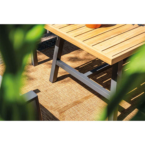 Garden Impressions lounge dining set Lissabon valley sand - 5-delig stoel-bank - vtwonen shop