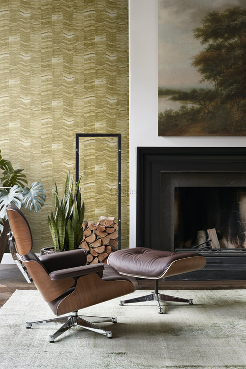 Origin Wallcoverings behang marmer motief okergeel - 53 cm x 10,05 m - 337247 - vtwonen shop