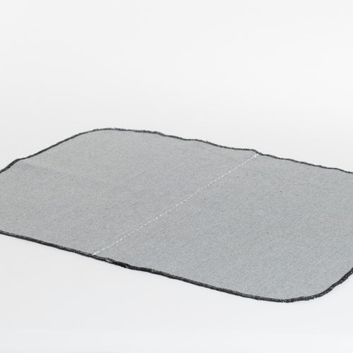 The Table Canvas Placemats Set van 4 Ash 50x38 cm - vtwonen shop