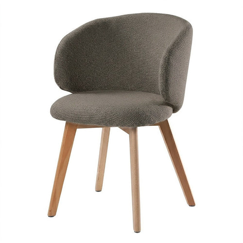Calicosy - Stoelen set van 2 SOLÈNE - beige 60x55x79 cm