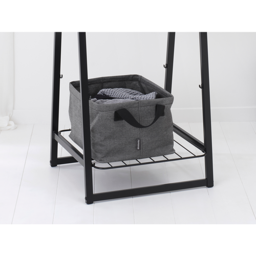 Brabantia Wasmand Opvouwbaar - 35L - pepper black - vtwonen shop