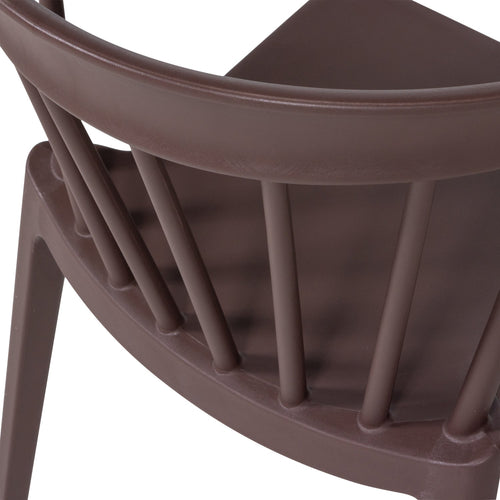 WOOOD tuinstoelen Bliss - Kunststof - Jadegroen - 75x52x53 - Set van 2