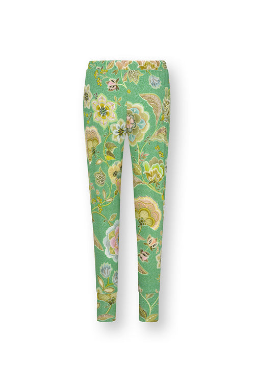 Pip Studio - Bobien Long Pajama Pants Women - Matata - Green - L