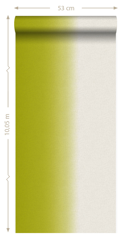 Origin Wallcoverings behang dip dye motief okergeel - 53 cm x 10,05 m - 346934 - vtwonen shop