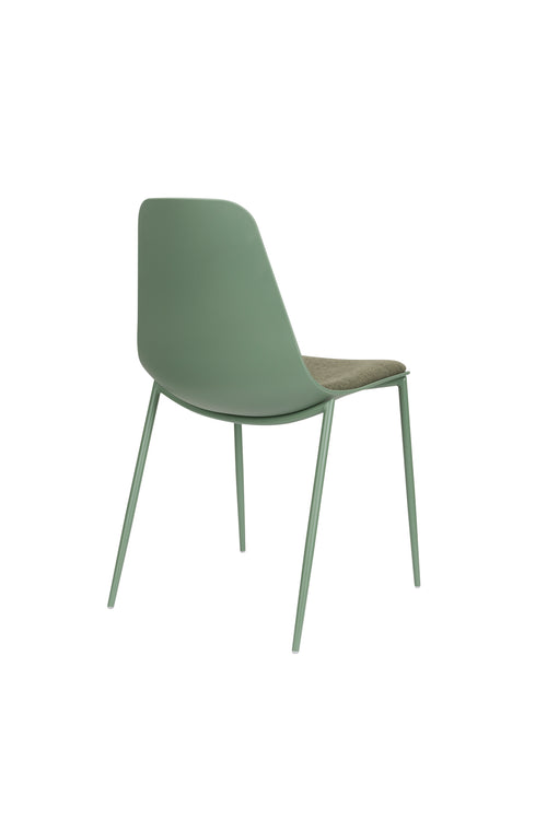 Housecraft Living Jeffrey Eetkamerstoelen Groen - Set van 4 - vtwonen shop