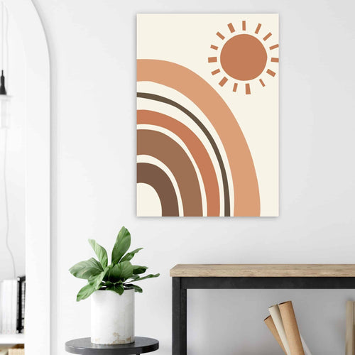 Artfulprints  Boho – Soft sun   poster 70x100 cm - vtwonen shop