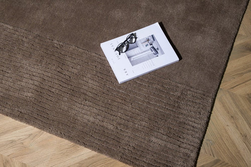 Rebellenclub Vloerkleed Valletta - 230 x 160 cm - Bruin - vtwonen shop