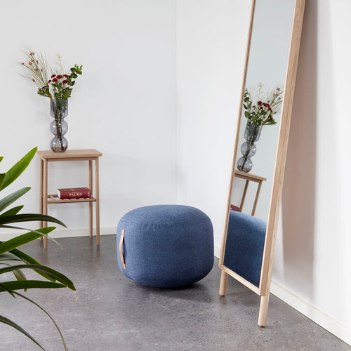 Hübsch vazen Circle - glas - ø12xh35, ø12xh35cm - vtwonen shop