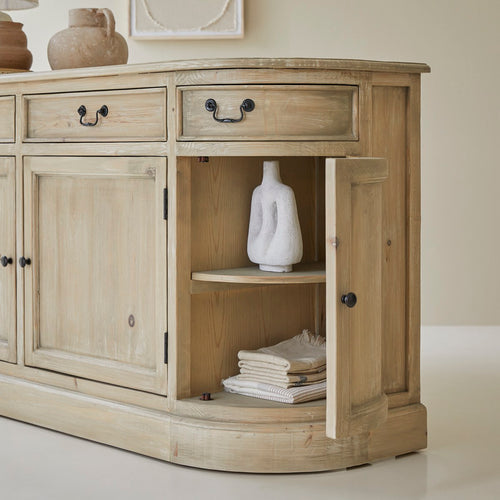 Tikamoon Grenen buffetkast 180 cm - Naturel