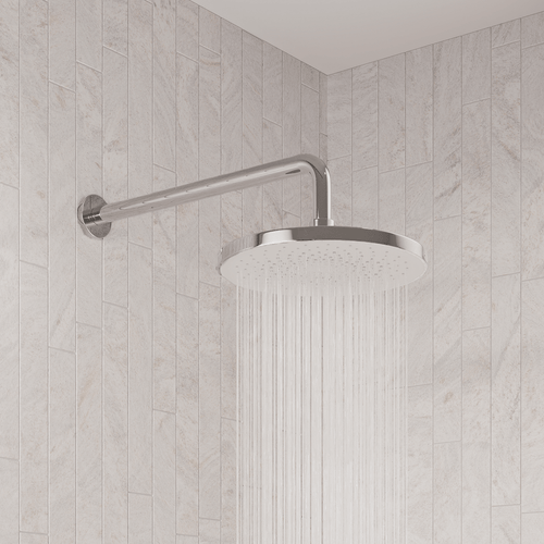 LOMAZOO inbouwdoucheset Cassia - met thermostaatkraan & ronde handdouche - chroom