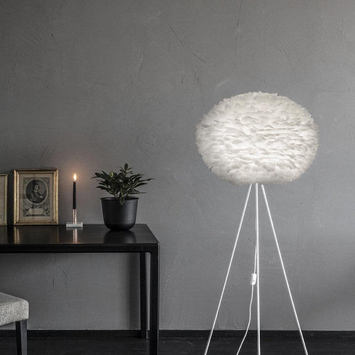 Umage Eos Large vloerlamp white - met tripod wit - Ø 65 cm - vtwonen shop