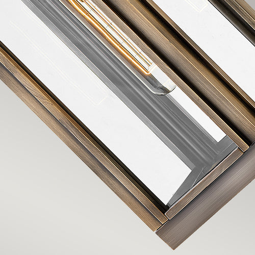 Elstead Hinkley Sag Outdoor Wandlantaarn Gelakt Gebronsd Brons, IP44