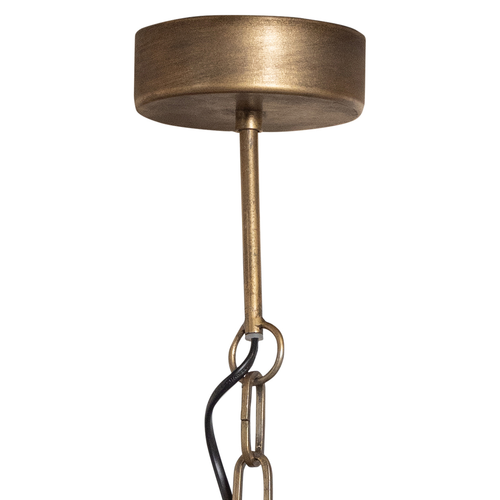 BePureHome hanglamp Polished - Metaal - Antique Brass - 160x40x40 - vtwonen shop