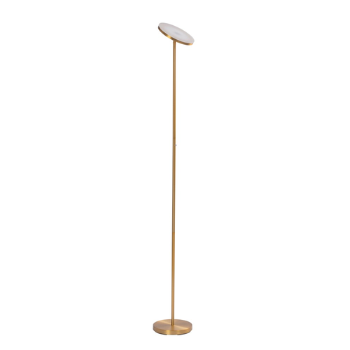 Artdelight vloerlamp Novara - 1 lichts - 24  x 180   cm - brons - vtwonen shop