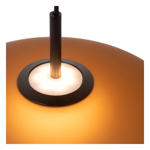 Lucide hanglamp MENGA - Geïntegreerde LED - Amber - vtwonen shop