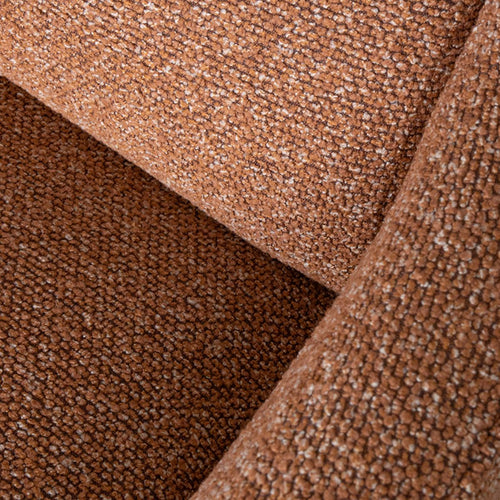 LABEL51 Fauteuil Lund Elektrisch - Oranje Bouclé - Draaibaar