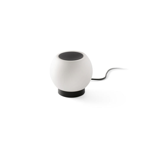 Faro Moy Globe Tafellamp Mat Zwart, Opaal 2700K