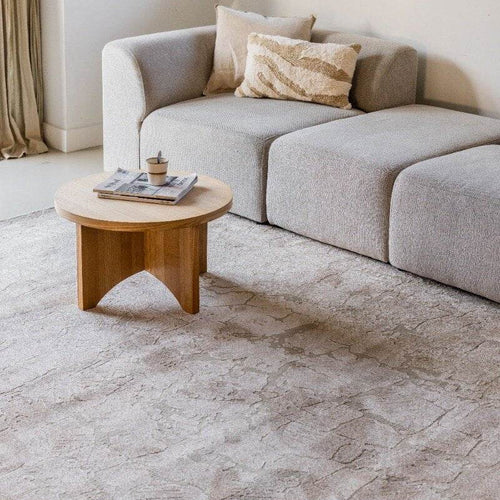 Interieur05 Vloerkleed Cairt Geel/beige