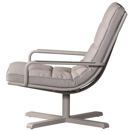 WOOOD tuinfauteuil Coosa - Aluminium - All Weather - Zand - 92x83x93 - vtwonen shop