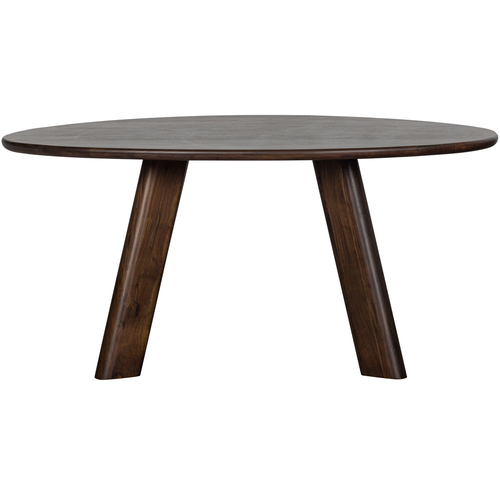 BePureHome eetkamertafel Roundly - Mangohout - Walnoot - 76x160x110 - vtwonen shop