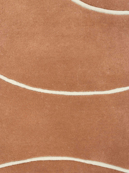 Vloerkleed Abstract en verfijnd Flow of Nature Rond 200 cm Rond - vtwonen shop