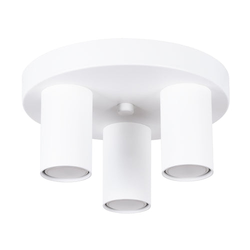 Sollux Lighting Plafondlamp LAGOS 3P wit - 25x25x12cm