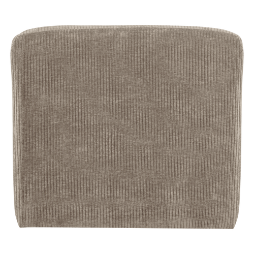 WOOOD 1-zits bank Mojo Base - Ribstof - Donkerzand - 74x84x97