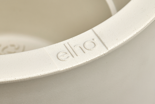 elho amber grail high 30 linnen wit | planter | Geschikt voor binnen en buiten