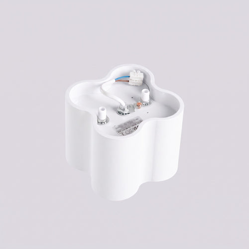 Sollux Lighting Plafondlamp OVIO 1 wit GU10 - 12x12x10cm