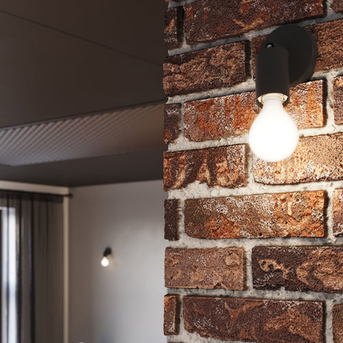 Sollux Lighting Plafondlamp FORNES 3 zwart - 40x6x13,5cm