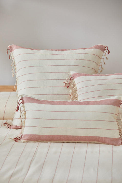 Calma House Kussenhoes Tiana - Rood - 30x60