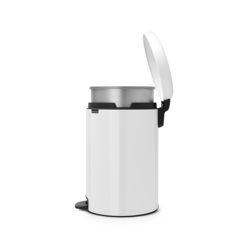 Brabantia NewIcon Pedaalemmer, 20 liter, metalen binnenemmer - White