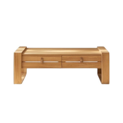 Tikamoon Minimalys - Massief teakhouten salontafel - Naturel