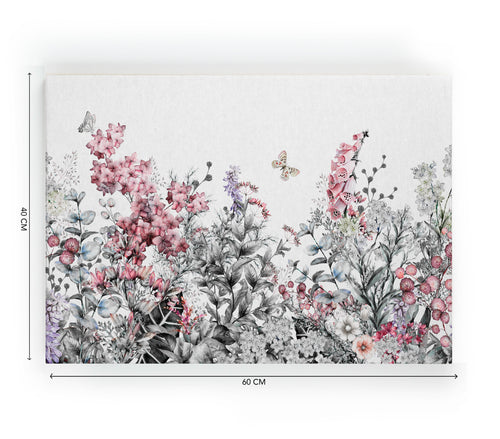 Canvas 60x40 Afdruk Tuin